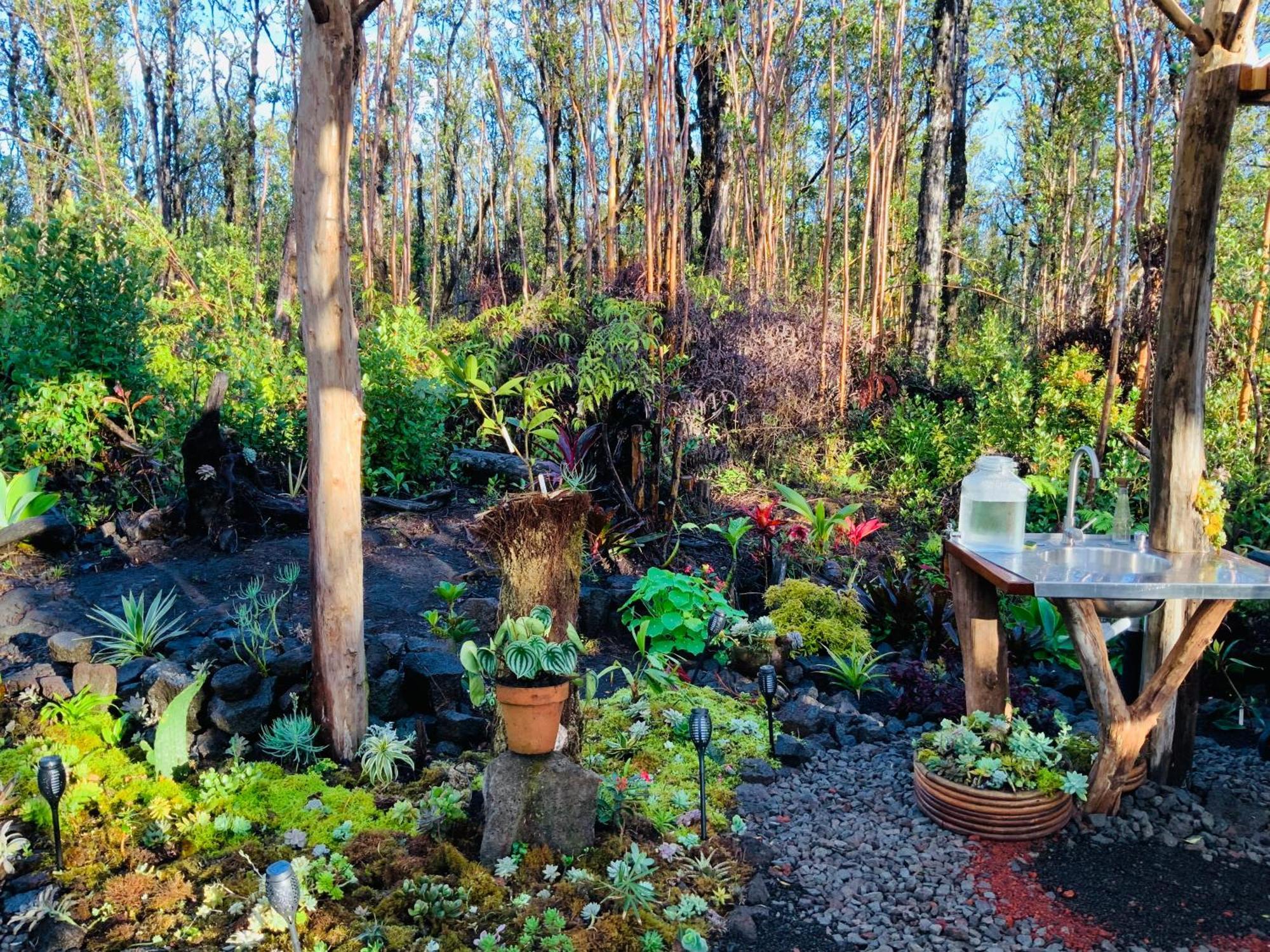 Exotic Garden Cottage At Amazing Volcano Fissure Mountain View Buitenkant foto