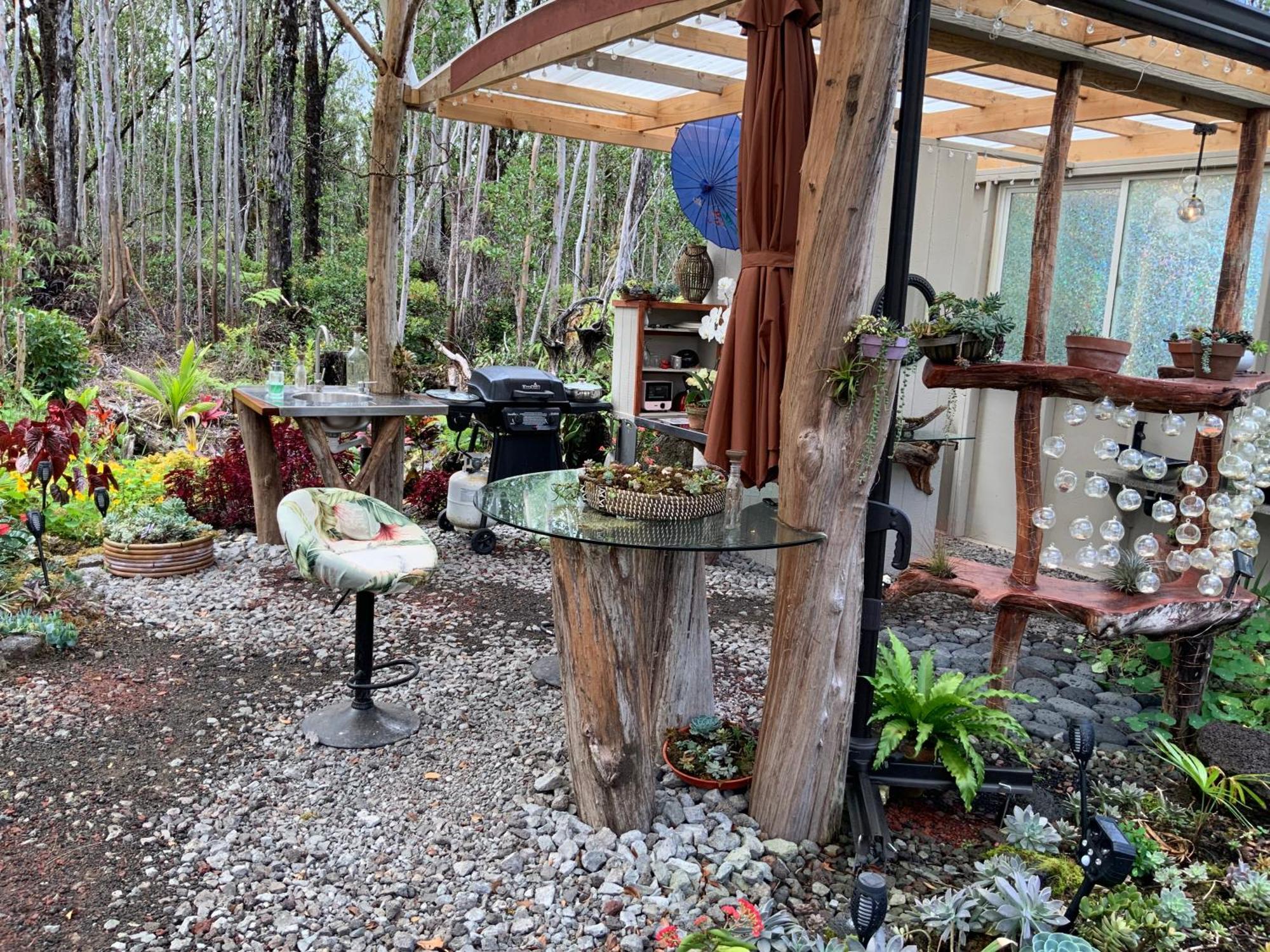 Exotic Garden Cottage At Amazing Volcano Fissure Mountain View Buitenkant foto