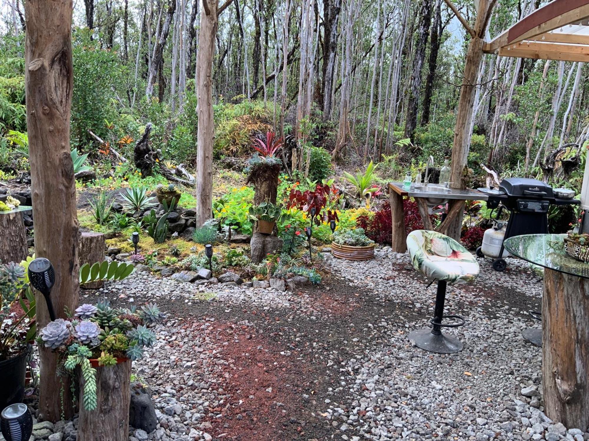 Exotic Garden Cottage At Amazing Volcano Fissure Mountain View Buitenkant foto