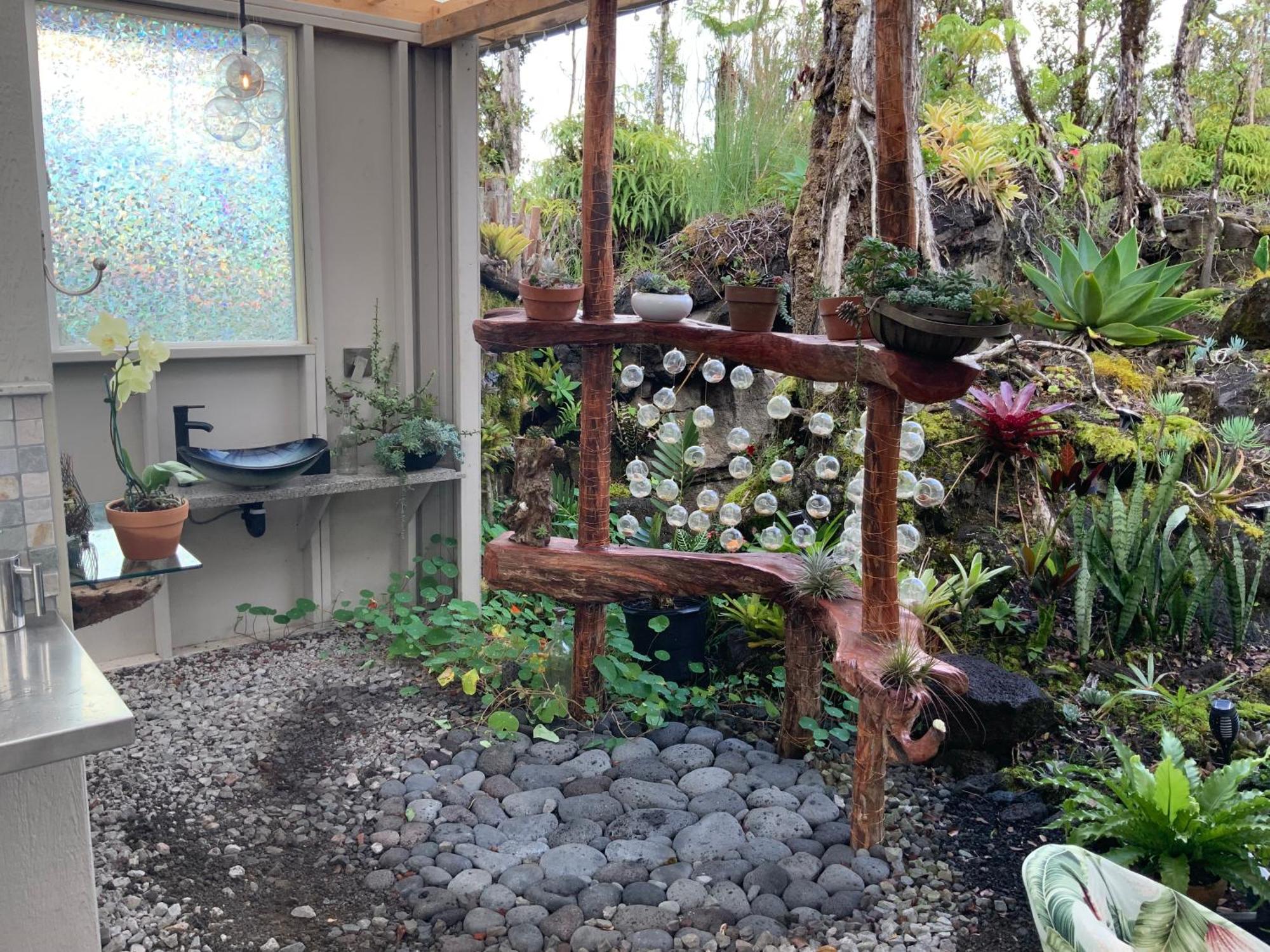 Exotic Garden Cottage At Amazing Volcano Fissure Mountain View Buitenkant foto