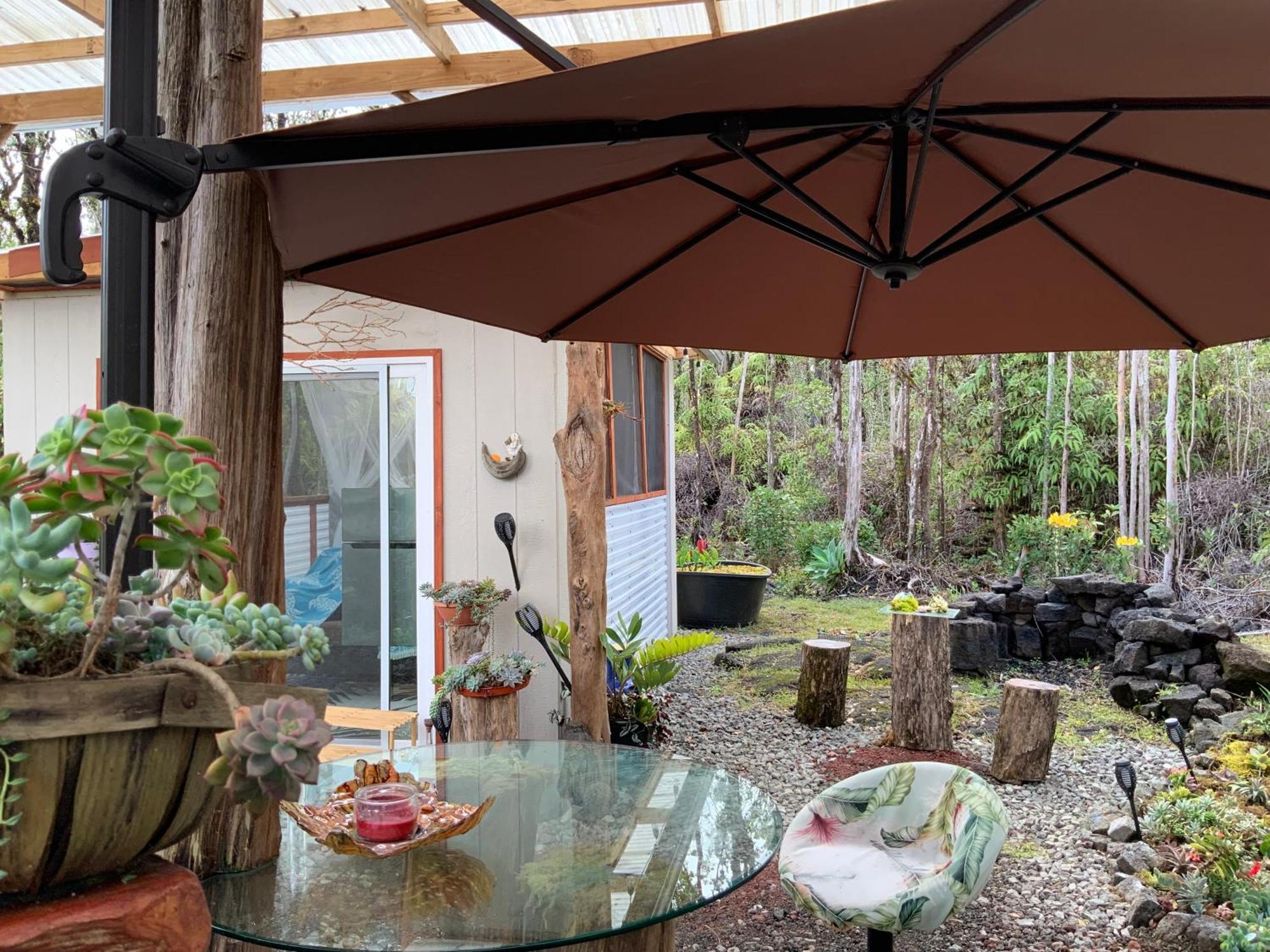 Exotic Garden Cottage At Amazing Volcano Fissure Mountain View Buitenkant foto