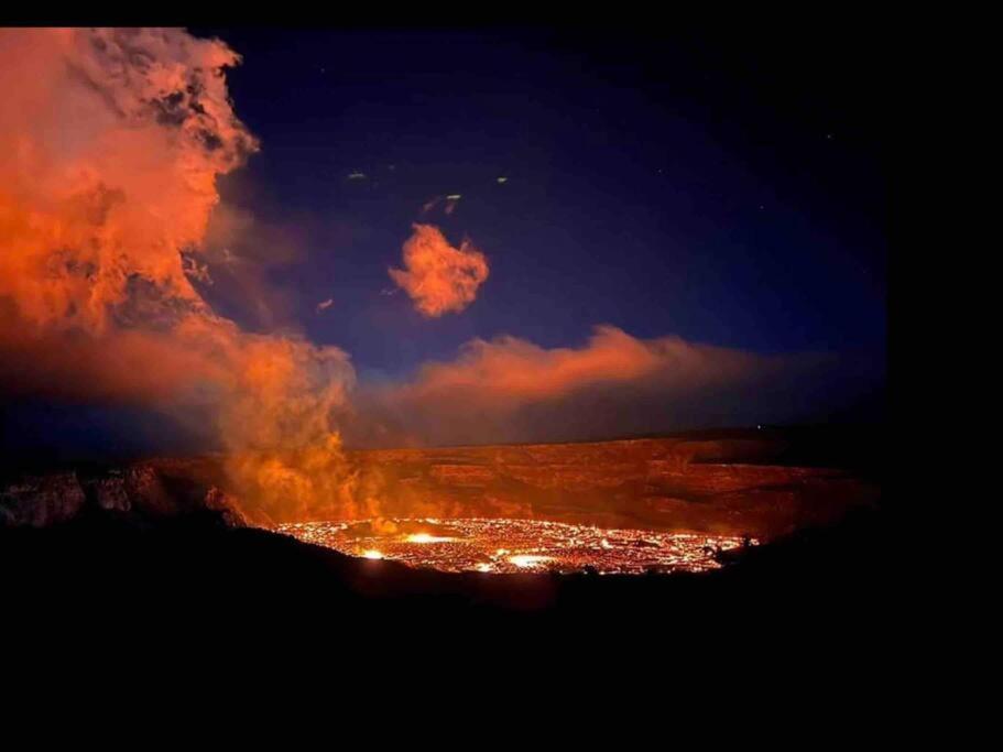 Exotic Garden Cottage At Amazing Volcano Fissure Mountain View Buitenkant foto