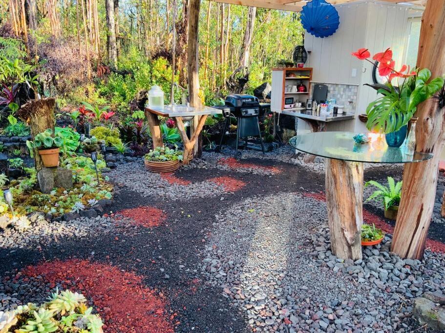 Exotic Garden Cottage At Amazing Volcano Fissure Mountain View Buitenkant foto