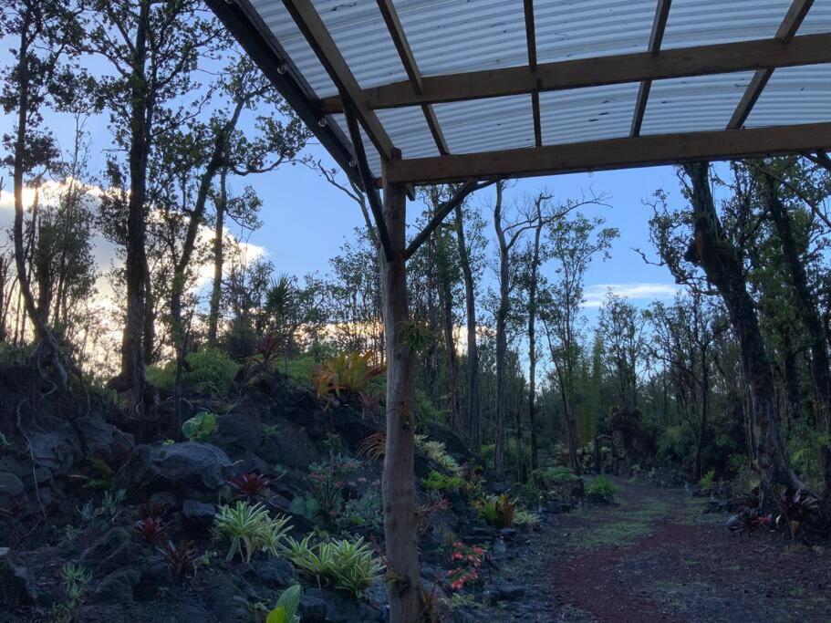 Exotic Garden Cottage At Amazing Volcano Fissure Mountain View Buitenkant foto
