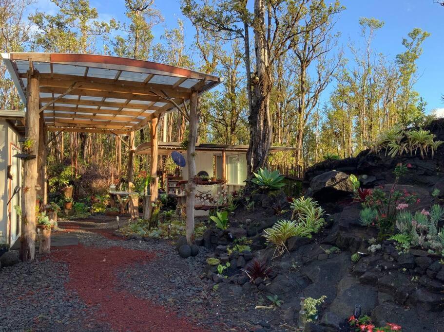 Exotic Garden Cottage At Amazing Volcano Fissure Mountain View Buitenkant foto