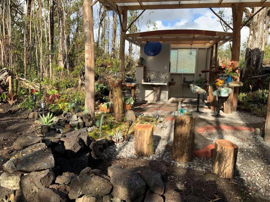 Exotic Garden Cottage At Amazing Volcano Fissure Mountain View Buitenkant foto
