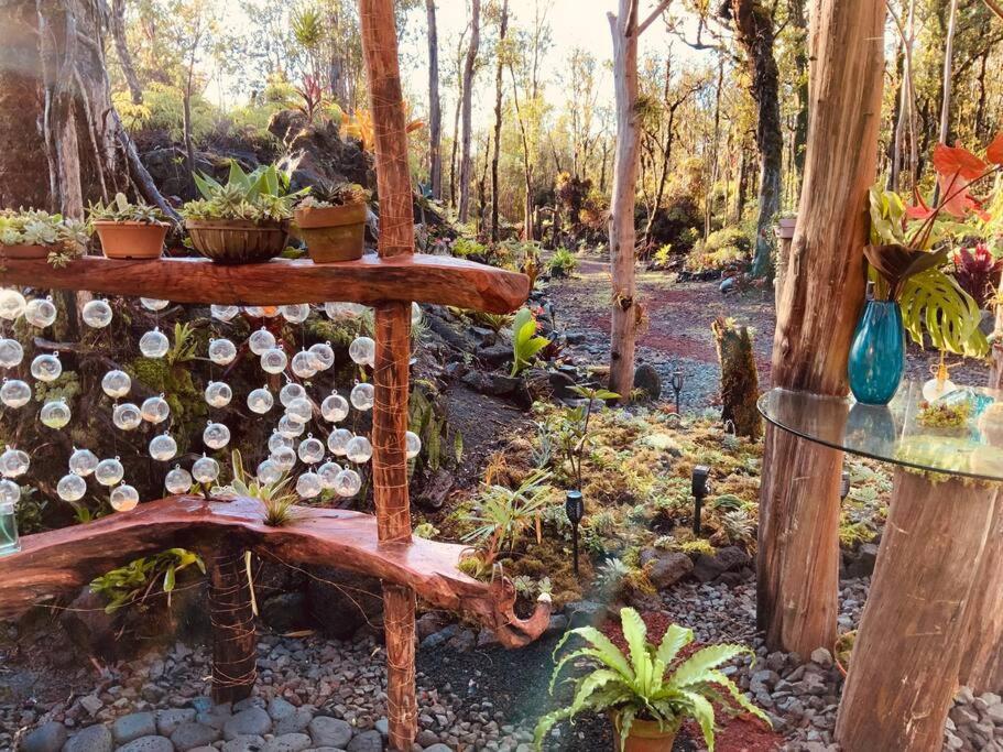 Exotic Garden Cottage At Amazing Volcano Fissure Mountain View Buitenkant foto