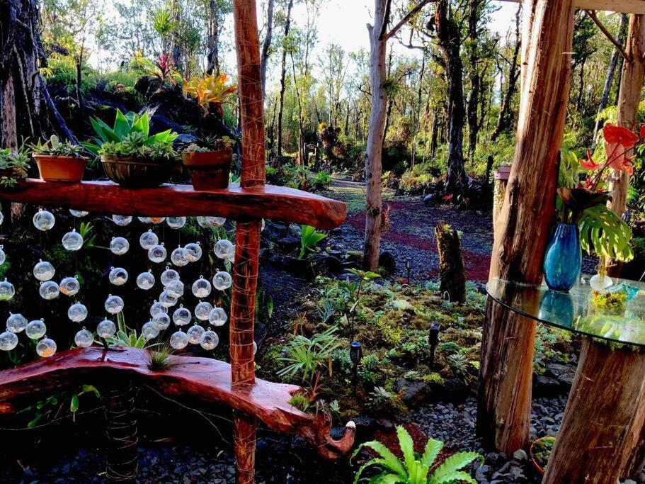 Exotic Garden Cottage At Amazing Volcano Fissure Mountain View Buitenkant foto