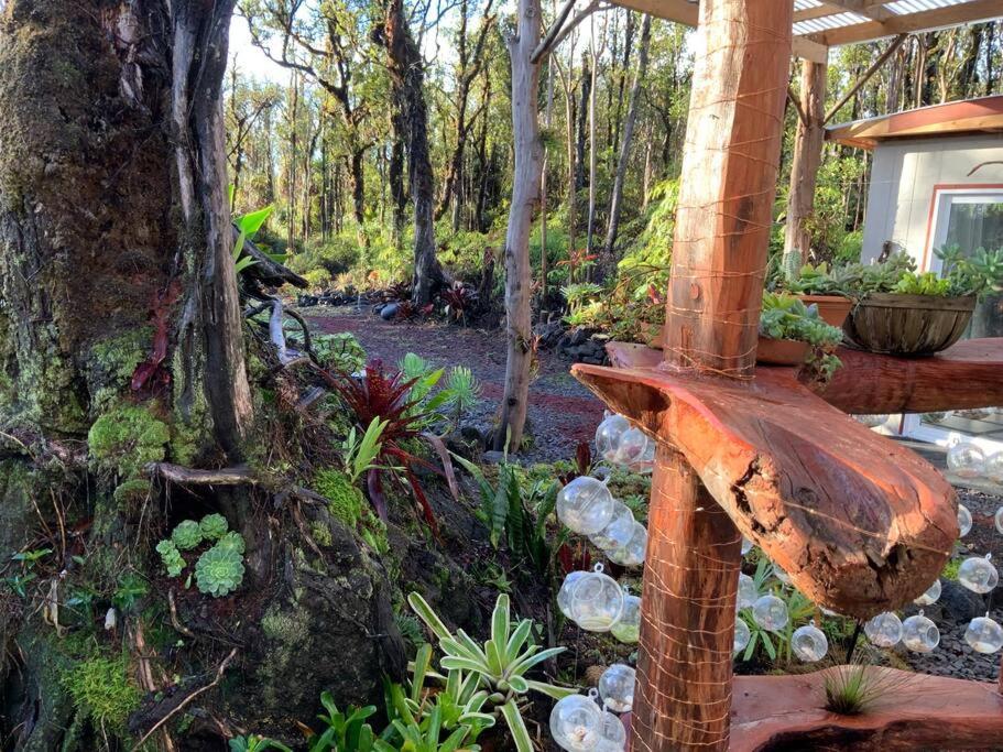 Exotic Garden Cottage At Amazing Volcano Fissure Mountain View Buitenkant foto