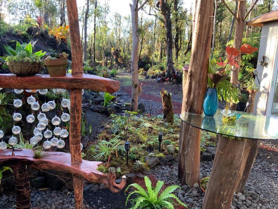 Exotic Garden Cottage At Amazing Volcano Fissure Mountain View Buitenkant foto